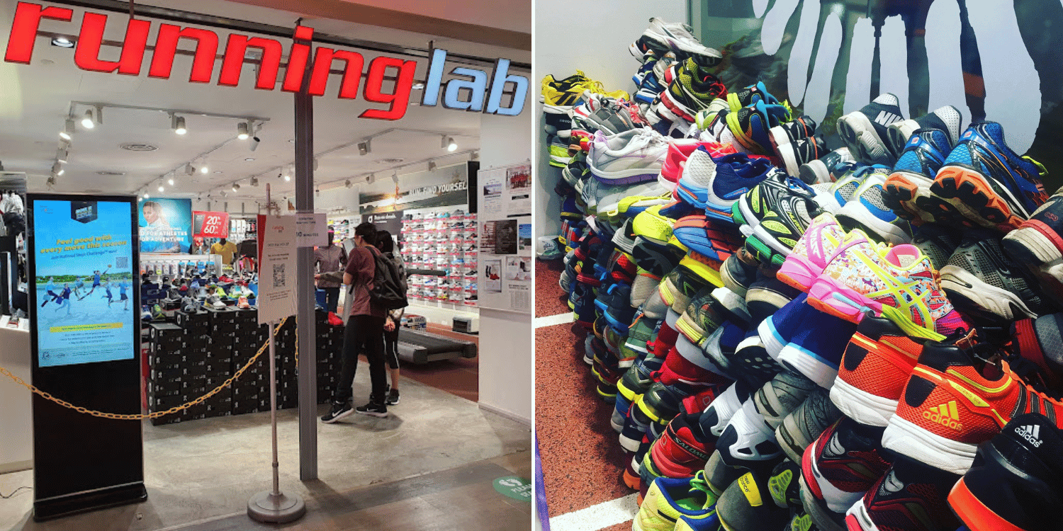 Running Lab S'pore collecting used running shoes, get S$50 voucher when you donate