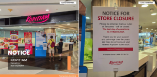 Kopitiam shutters Tampines 1 outlet after 15 years in business