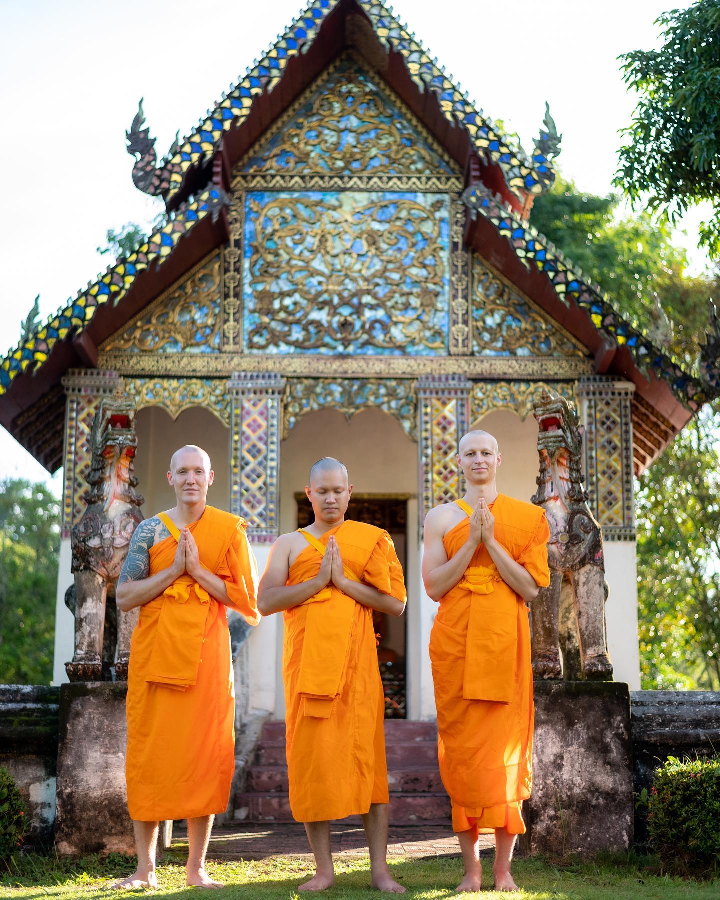 Swedish ex-footballer becomes monk