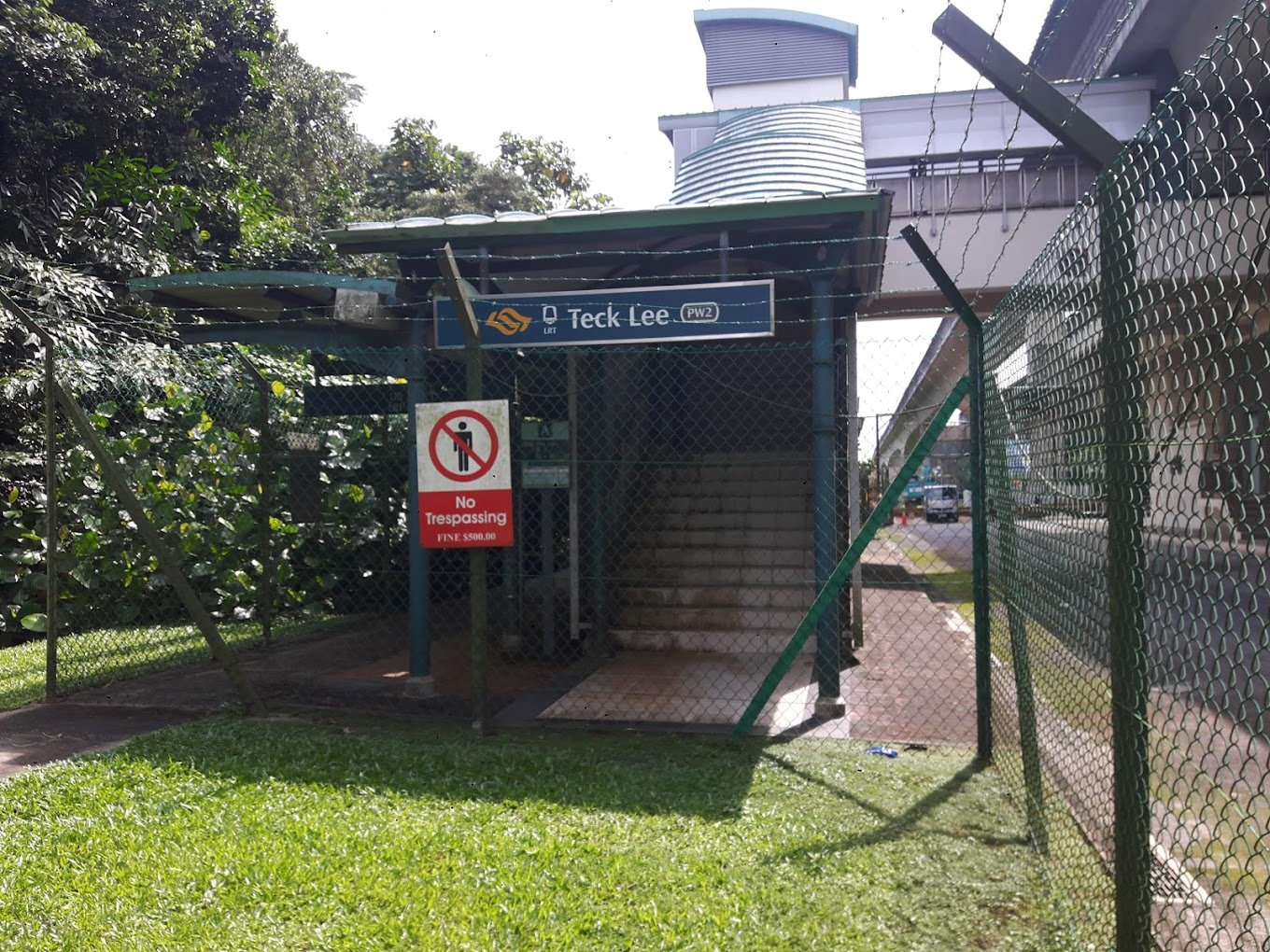 Teck Lee LRT station opening