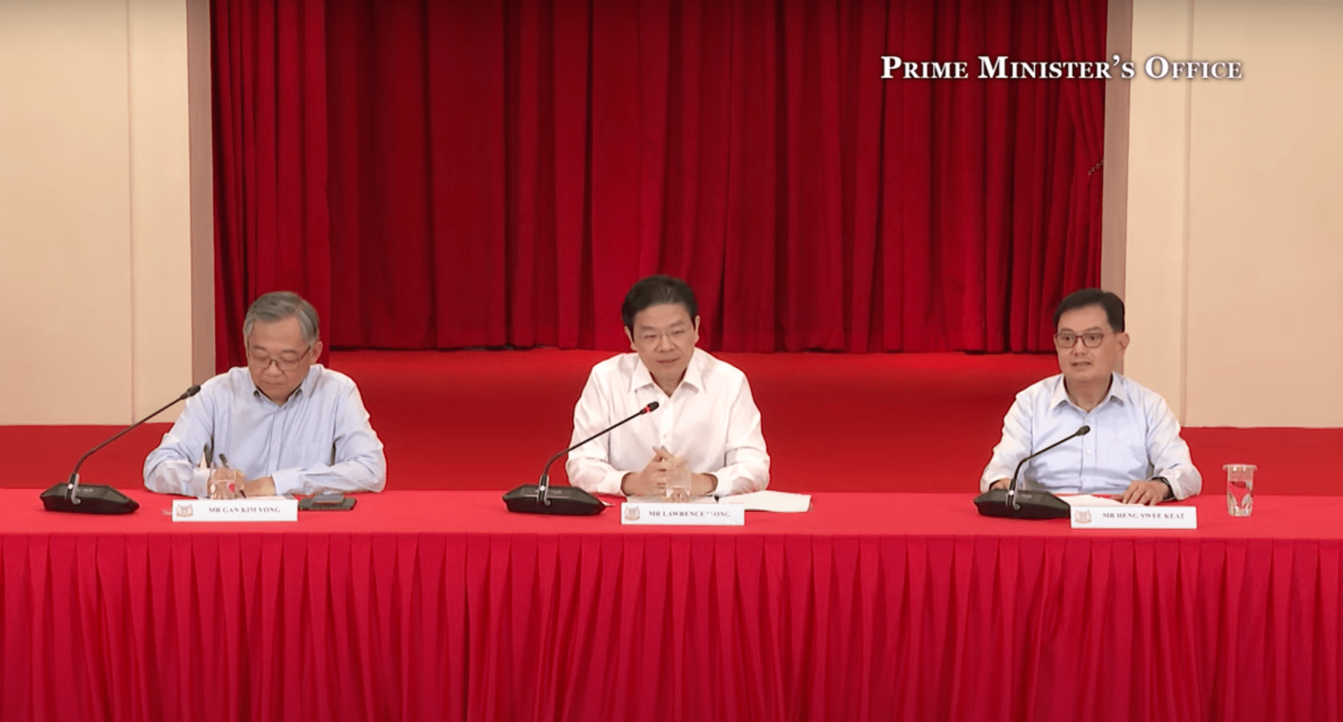 Gan Kim Yong Lawrence Wong cabinet reshuffle