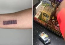 barcode tattoo taiwan
