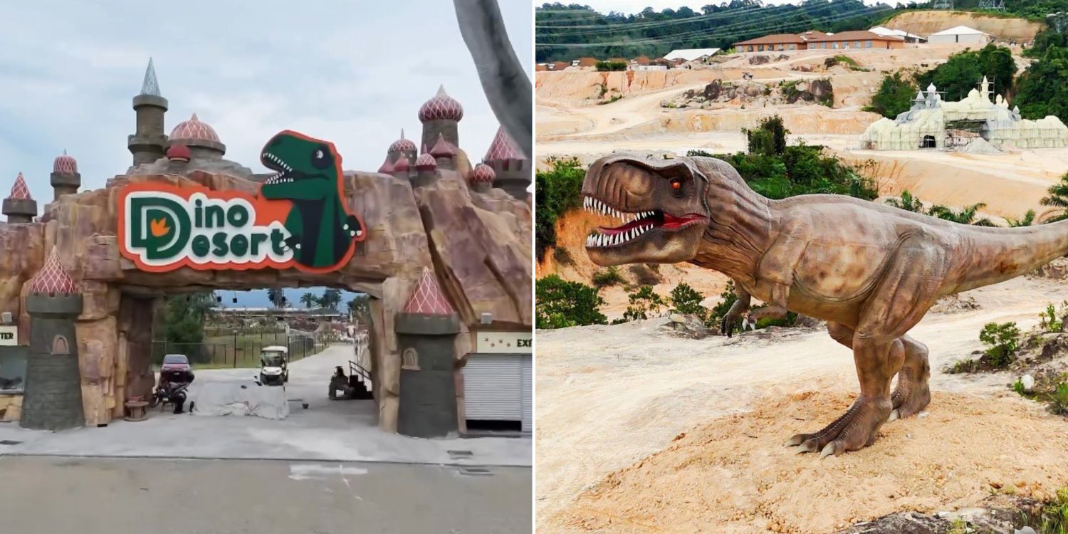 Southeast Asia's largest dinosaur park opens in Selangor with over 100 life-sized replicas of prehistoric creatures