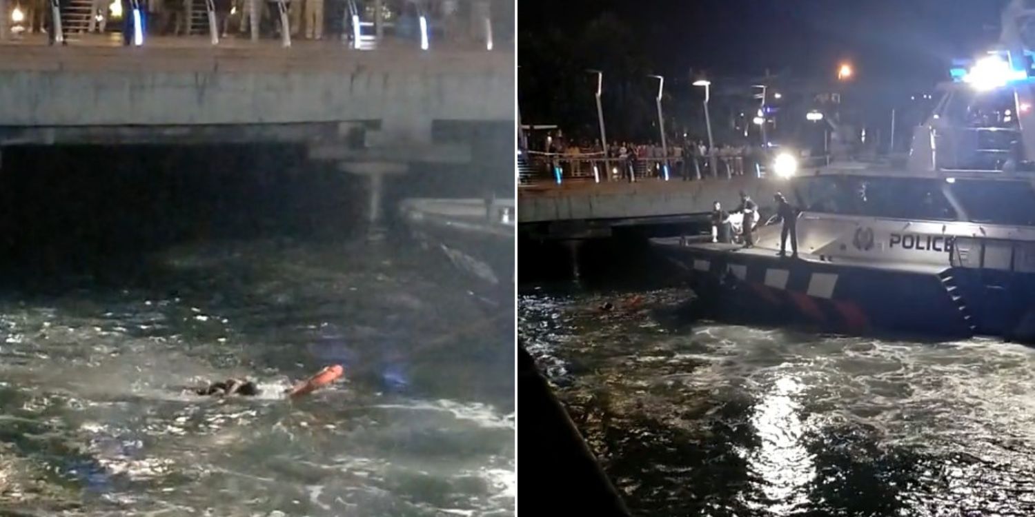 31-year-old woman rescued from waters off Sentosa Gateway, apprehended under Mental Health Act