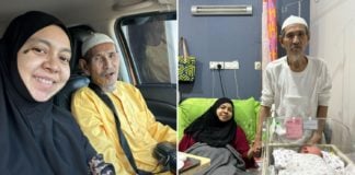 80-year-old man baby Malaysia
