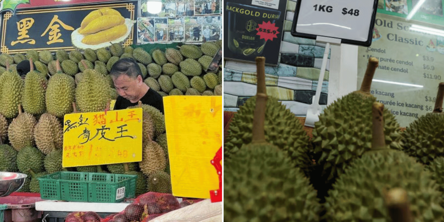 Durians in S'pore reach S$58 per kilogram, some customers think it's worth it