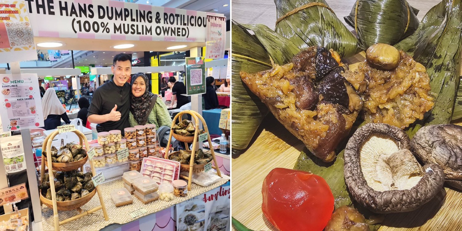 Authentic halal rice dumplings started by man from China & Malay wife a hit with S’poreans
