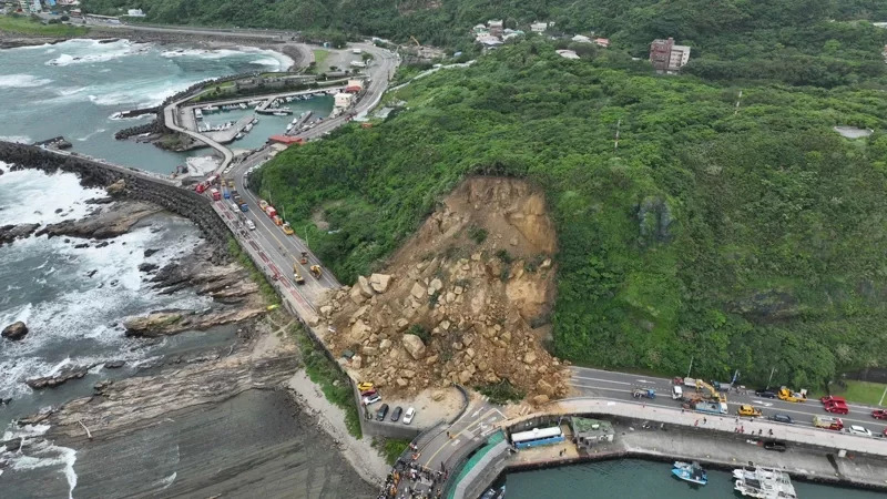 Landslide in Taiwan 1