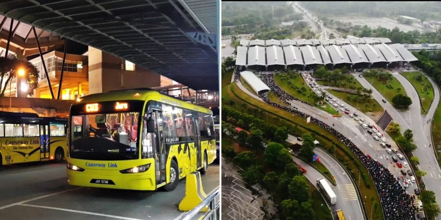 Cars banned from passing through Second Link bus lane in JB starting 16 June