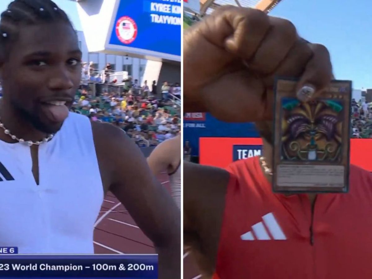 sprinter with yugioh card Yu-Gi-Oh! - Shining Victories