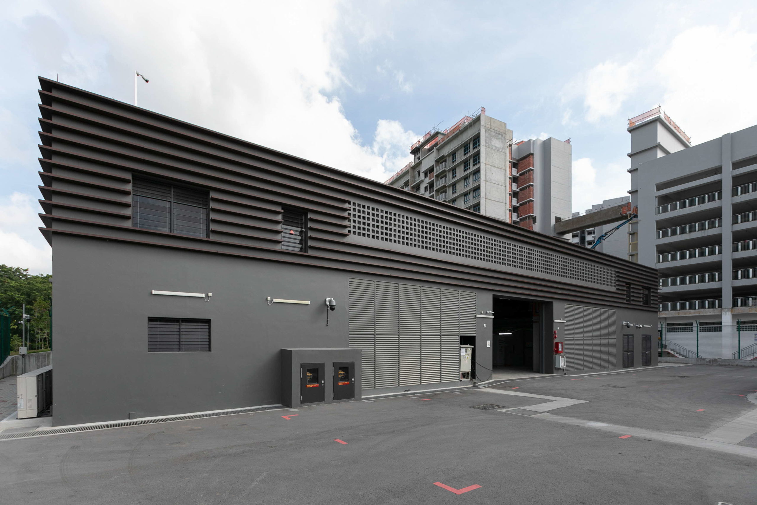 USR underground service reservoir pumping station