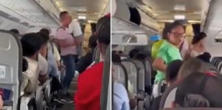 boy colombia kicked out of flight