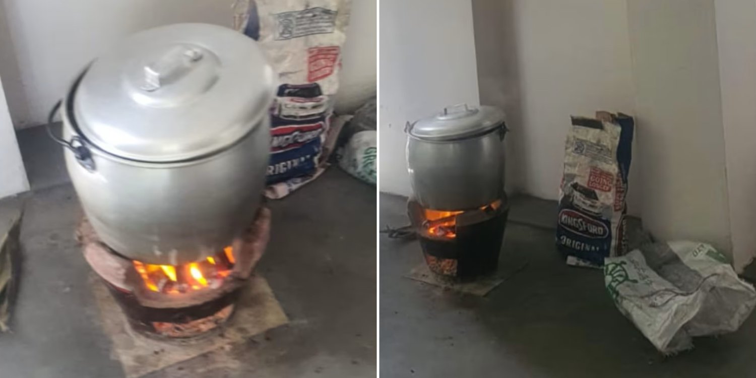 Dumplings cooking over open flame left unattended in Serangoon, member of public expresses concern