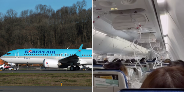 korean air flight falls 3