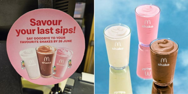 Shaking things up: McDonald's S'pore axes milkshakes, says it updates menu to better suit customers