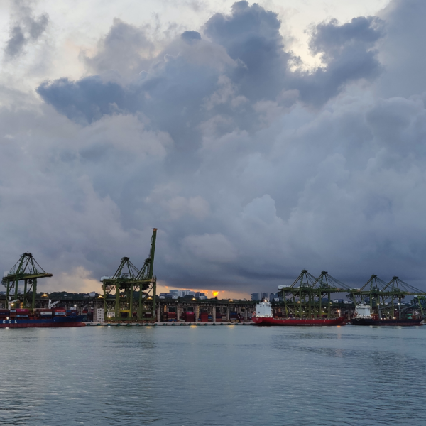 congestion and shipping delays in singapore port