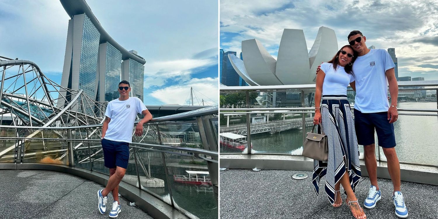 Ex-Chelsea & PSG player Thiago Silva in S'pore for holiday before joining Brazilian club Fluminense