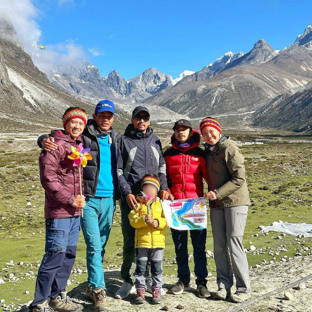 4-year-old Everest Base Camp 3
