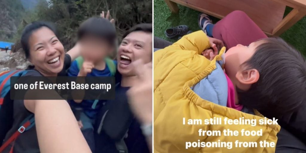 4-year-old Everest Base Camp Singapore