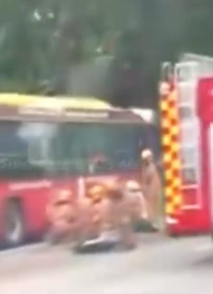 23-year-old motorcyclist dies after accident with bus on BKE leaves him ...