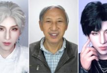 Chinese makeup artist grandpa transformation