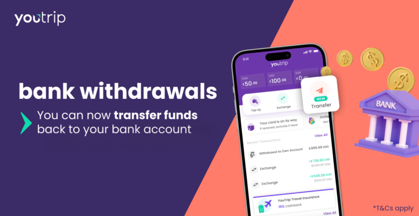 youtrip withdraw funds