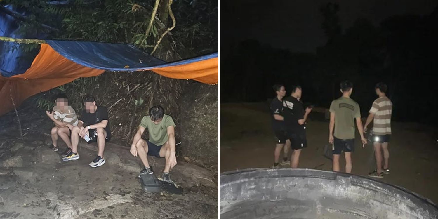 3 S'poreans among 4 men rescued after getting lost in M'sia's Apek Hill