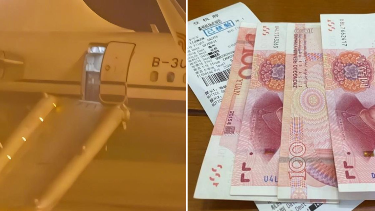 Air China passenger mistakenly opens emergency door while looking for  restroom, causes slide to deploy