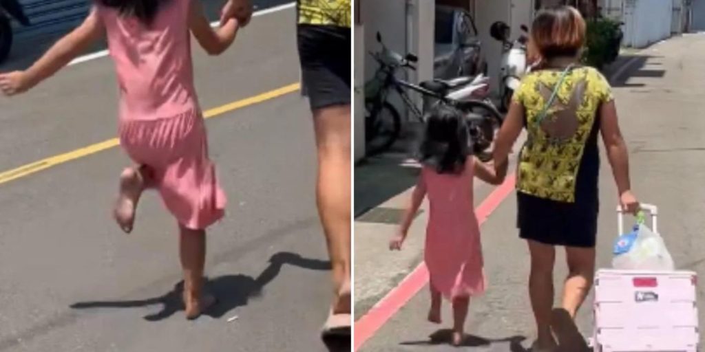 Mother In Taiwan Makes Daughter Walk On Hot Pavement As Punishment 