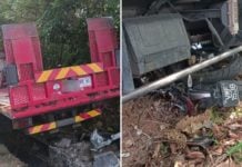 lorry driver suffers heart attack msia 1