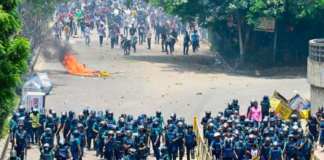 postpone travel to Bangladesh due to unrest
