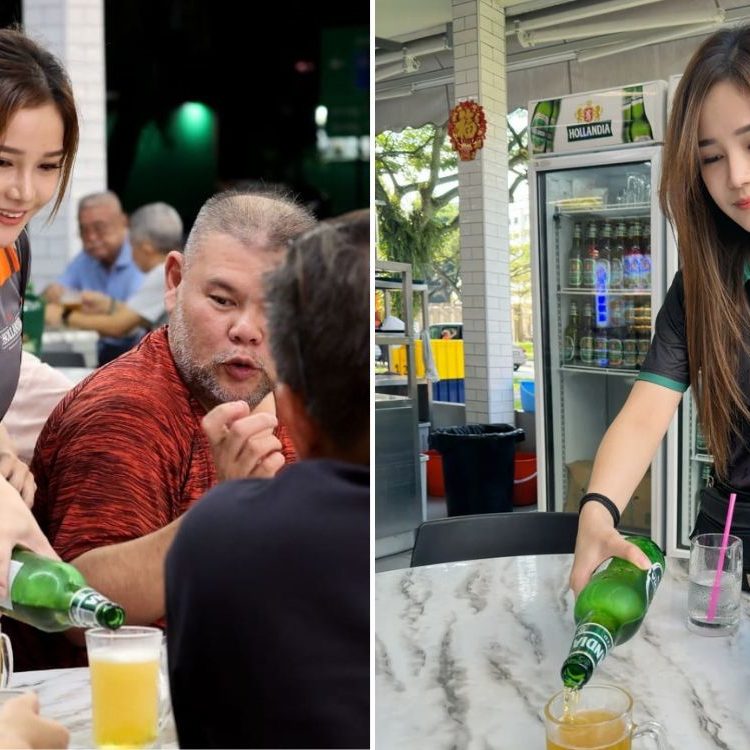 Beer lady in Jurong West dubbed S'pore's 'Xi Shi', stallholders