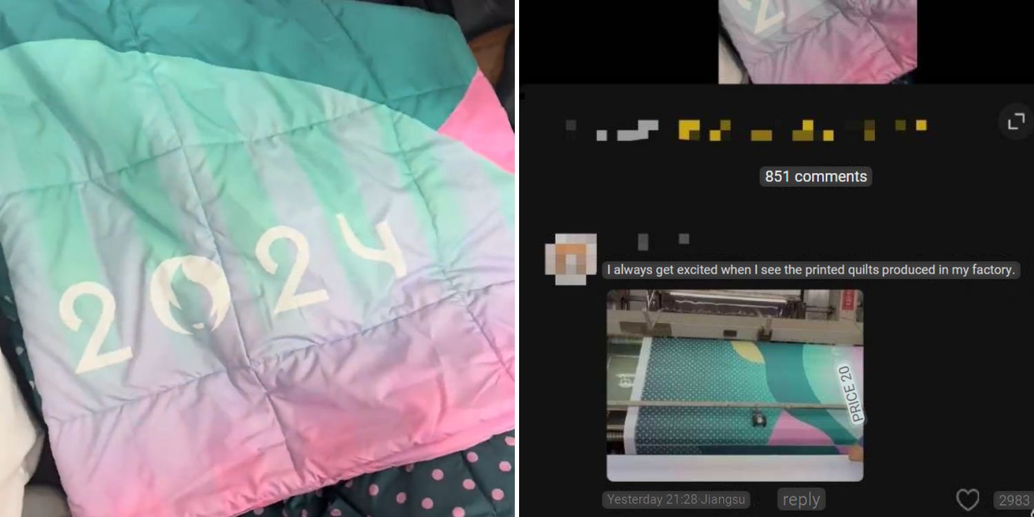 Athlete from China brings home blanket from Paris Olympics, it turns out to be made in China