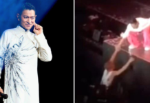 andy lau pauses concert