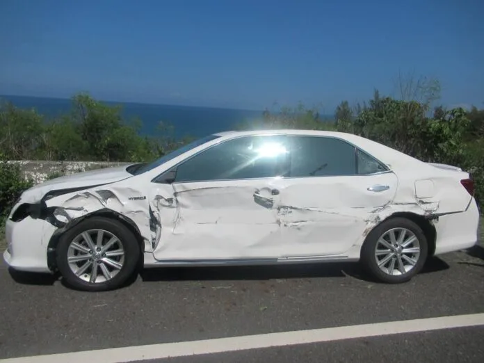 lorry driver runover by car