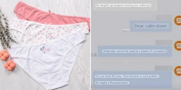 mum blames underwear seller for daughter's pregnancy