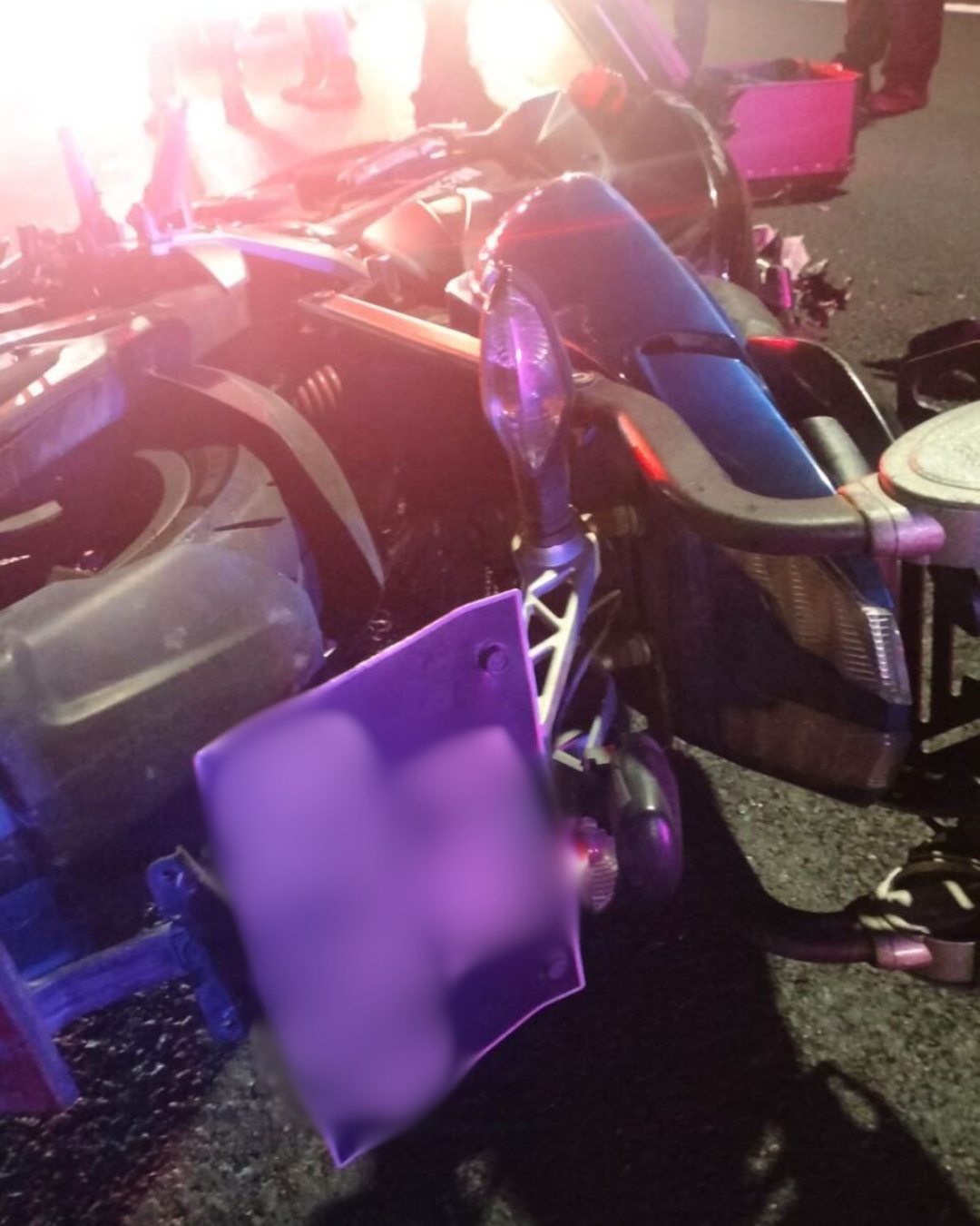 28-year-old motorcyclist dies after getting trapped under wheels of ...