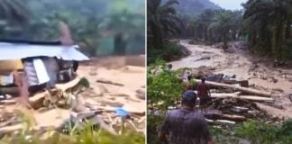 toddler baby flash flood malaysia