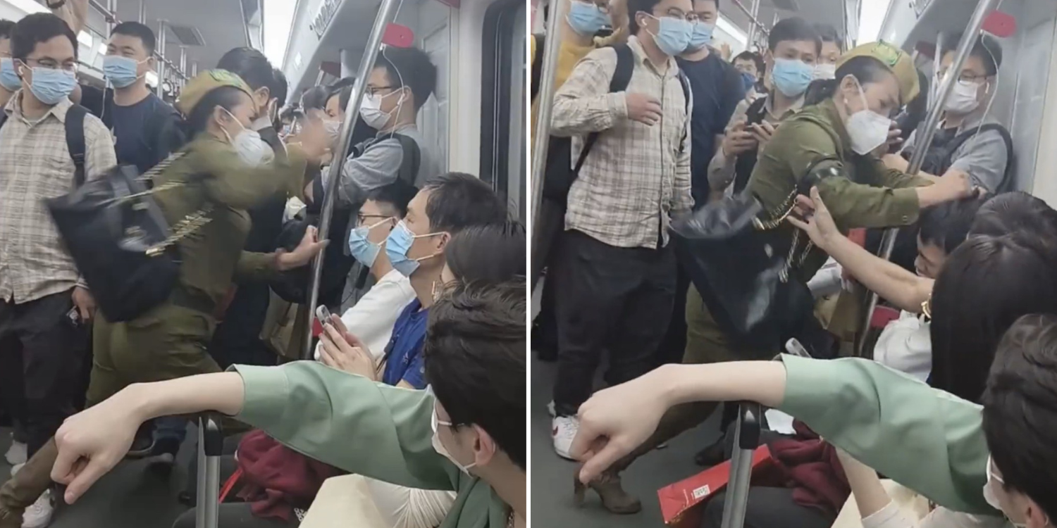 'Why don't Chinese men give up their seats to girls': Woman in China hits man for refusing to give up train seat