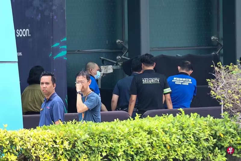 worker dies sentosa aquarium (1)