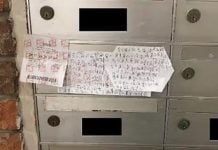 mailbox death threats