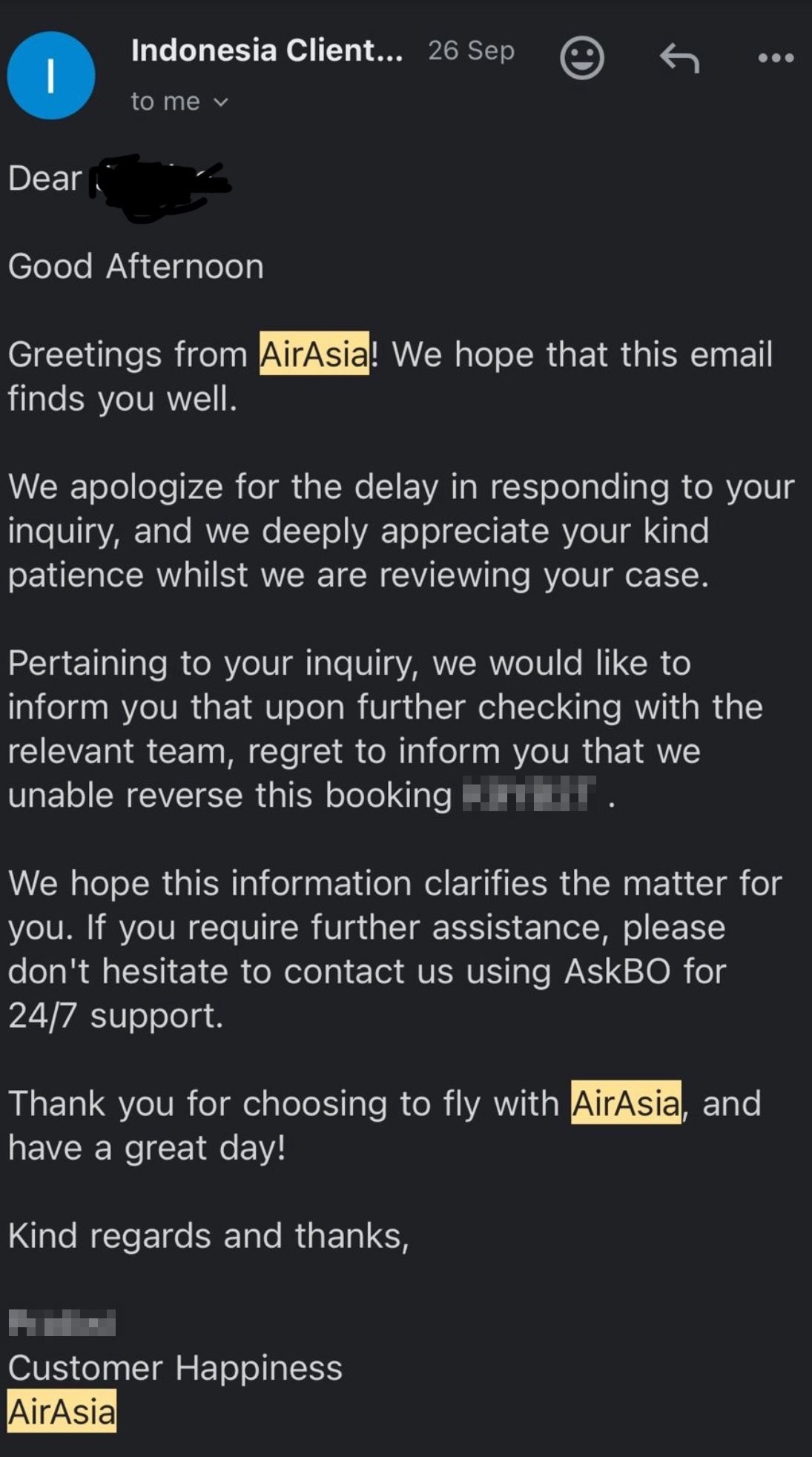 airasia cancelling tickets