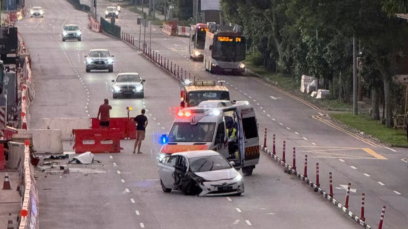 bukit timah road accident