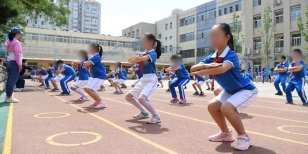 students 300 squats china