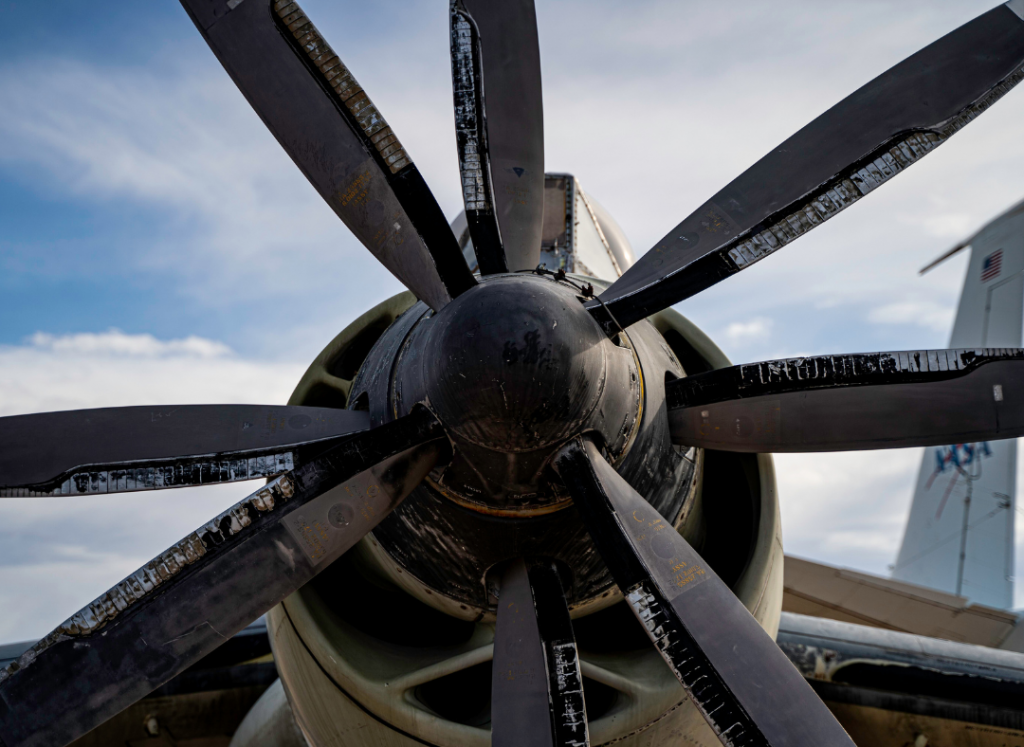 sucked airplane propeller (1)