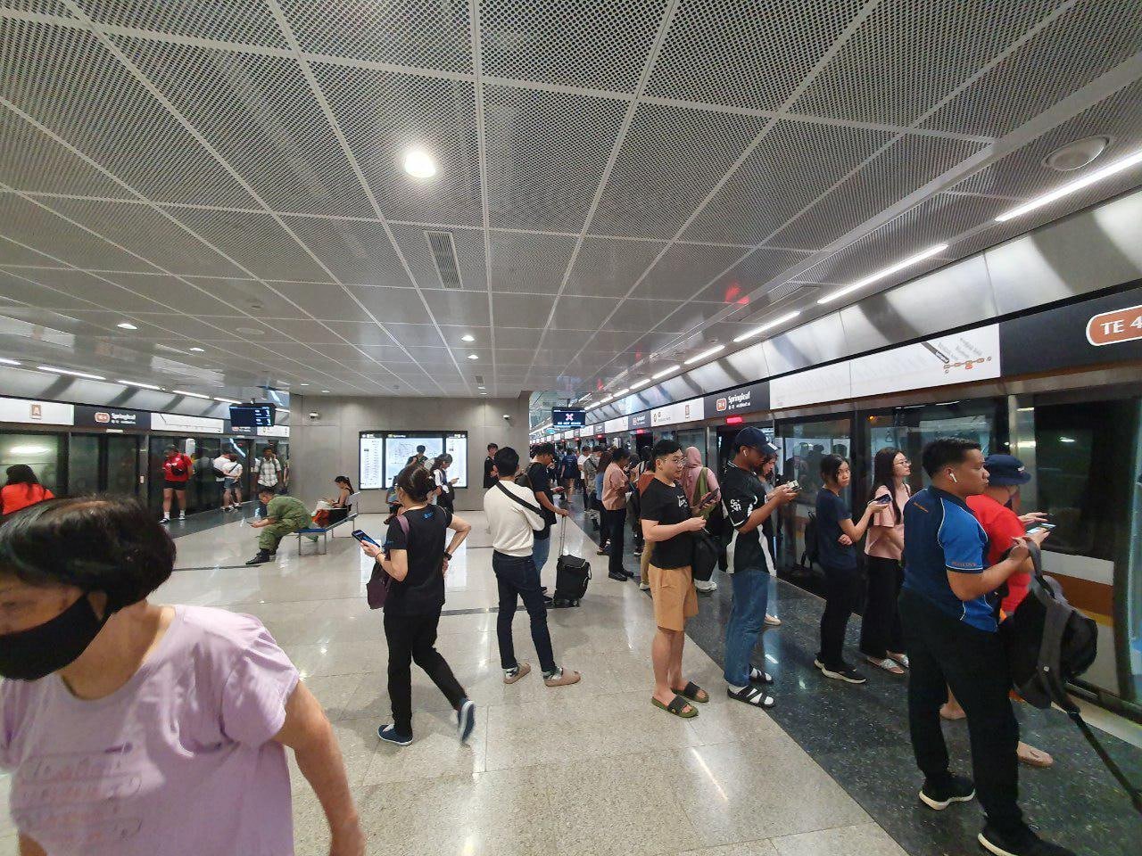 SMRT TEL train