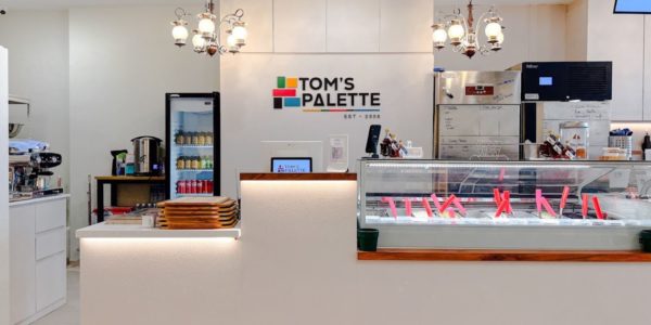 tom's palette suspended