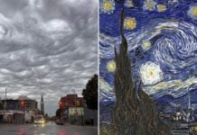 van gogh canada clouds