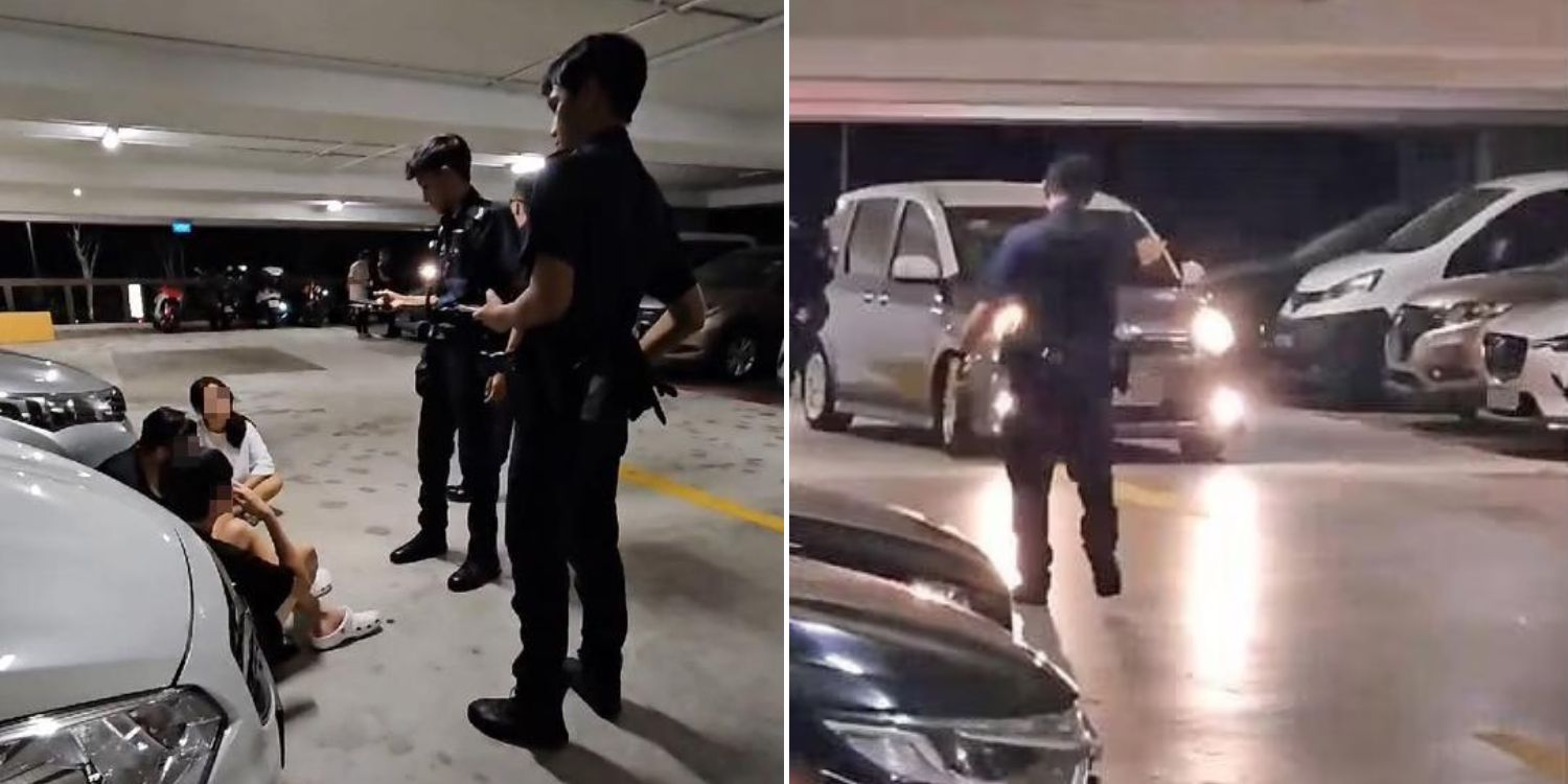 6 teenagers arrested for allegedly stealing car from Sengkang carpark & taking friends on joyride