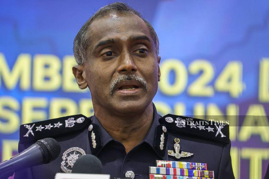 Johor police chief Datuk M. Kumar